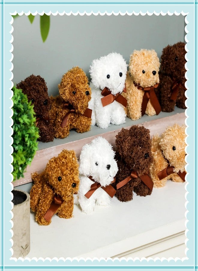 Liliful 40 Pcs 5 Inches Mini Plush Dogs Small Stuffed Dog Bulk Plush Toy Adopt a Dog Party Favors Stuffed Animal Puppy for Gift Bag Fillers Back to School Party Favor Gift Carnival Prize - Image 5